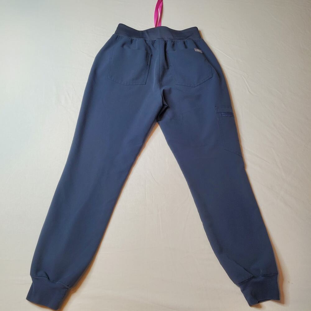 Figs Women's Size XSP Zamora Jogger Scrub Pants High Waist Blue W22SW2012P - Picture 5 of 8
